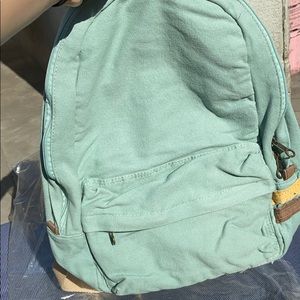 Teal Baby Blue Emerald Backpack